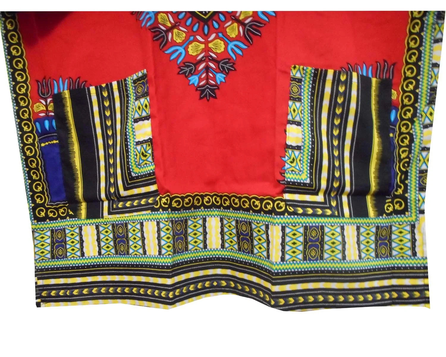 African Shirt for Men Women Dashiki Cotton T Shirt Traditional Tribal Clothing