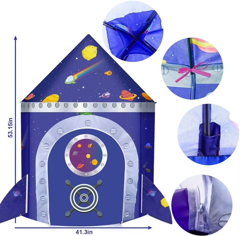 Kids Tent Space Children Play House Child Tente Enfant Portable Baby Play House Tipi Kids Space Toys Play House for Kids